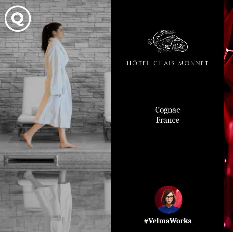 Hotel chatbot Quicktext at Chais Monnet & Spa